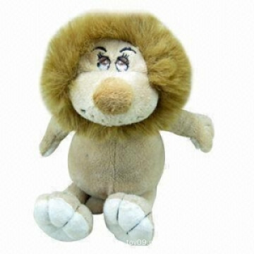 Pelúcia pelúcia animal selvagem leão brinquedo